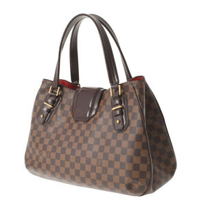 Louis Vuitton Brown Handbag Canvas Greet Damier